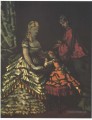 Intérieur avec deux femmes et un enfant Paul Cézanne